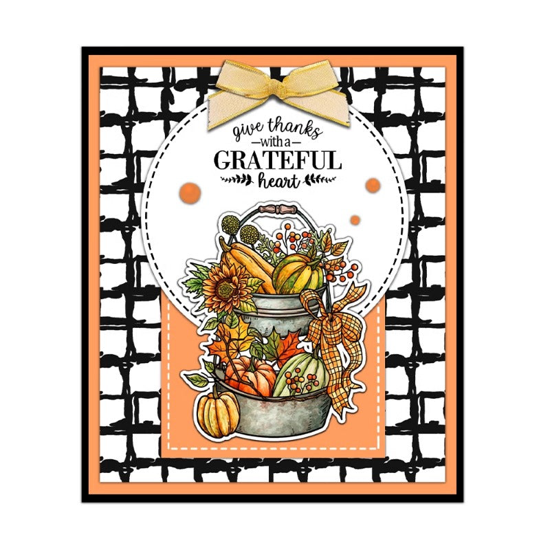 Thanksgiving Pumpkin Harvest Clear Stamps