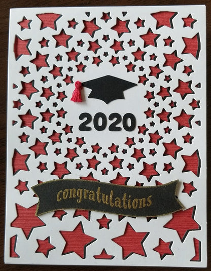 Irregular Star Hollow Background Board Cutting Dies