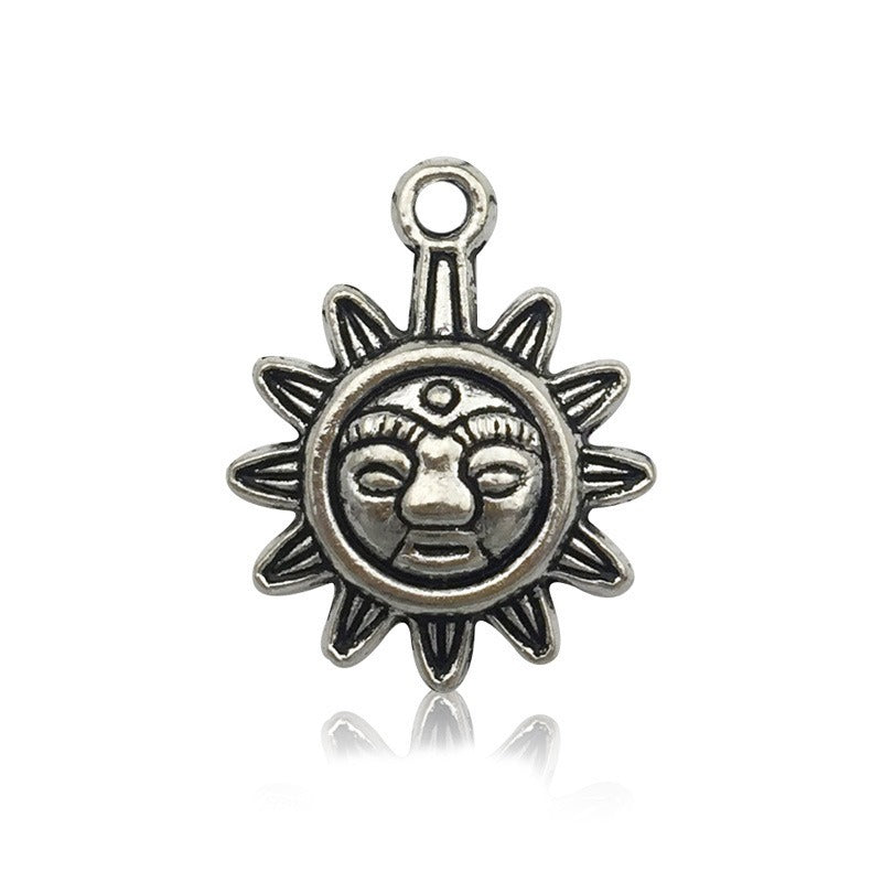 1 Pc Retro Sun Moon Star Jewelry Pendant