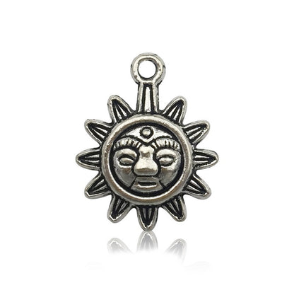 1 Pc Retro Sun Moon Star Jewelry Pendant