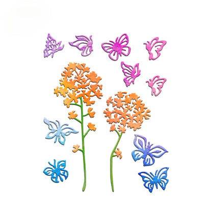 Flowers and Butterflies Metal Cutting Dies
