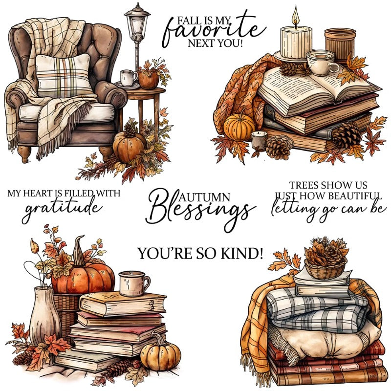 Autumn Atmosphere Dies & Stamps Set