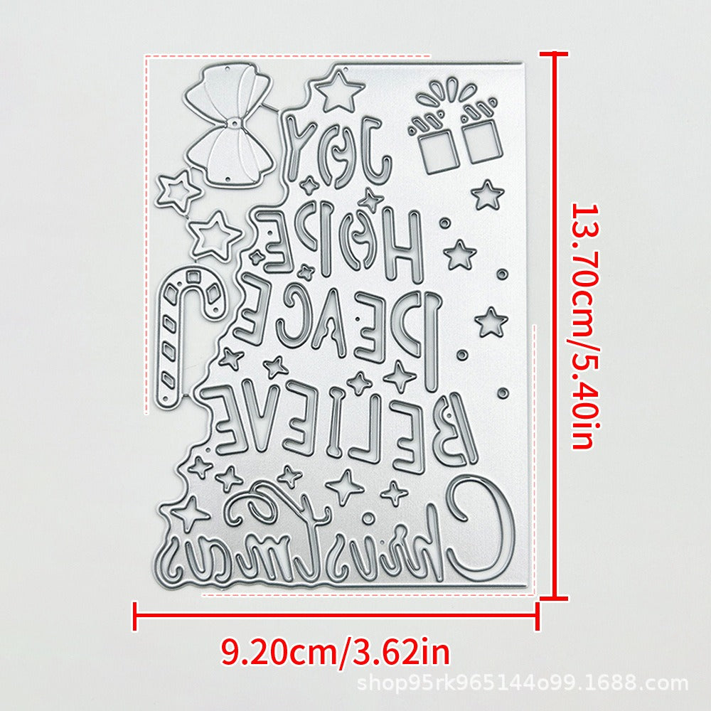Christmas Cards Metal Cutting Dies