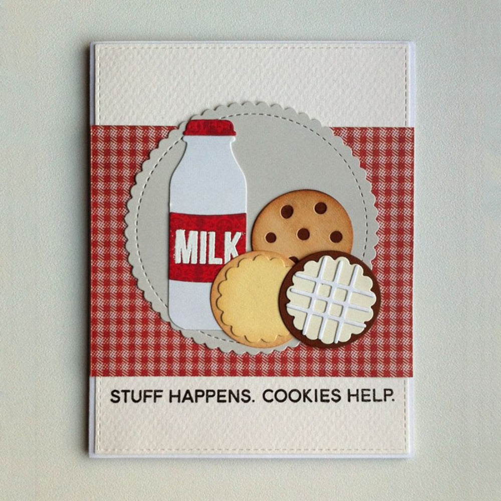 Cookies and Milk Metal Cutting Dies