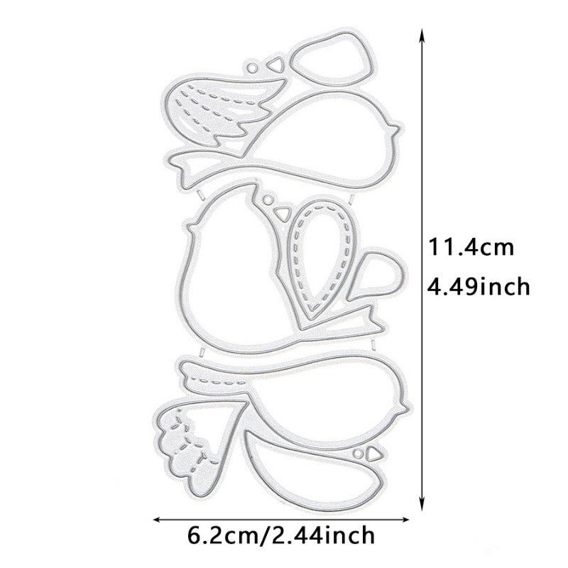 Cute Birds Metal Cutting Dies
