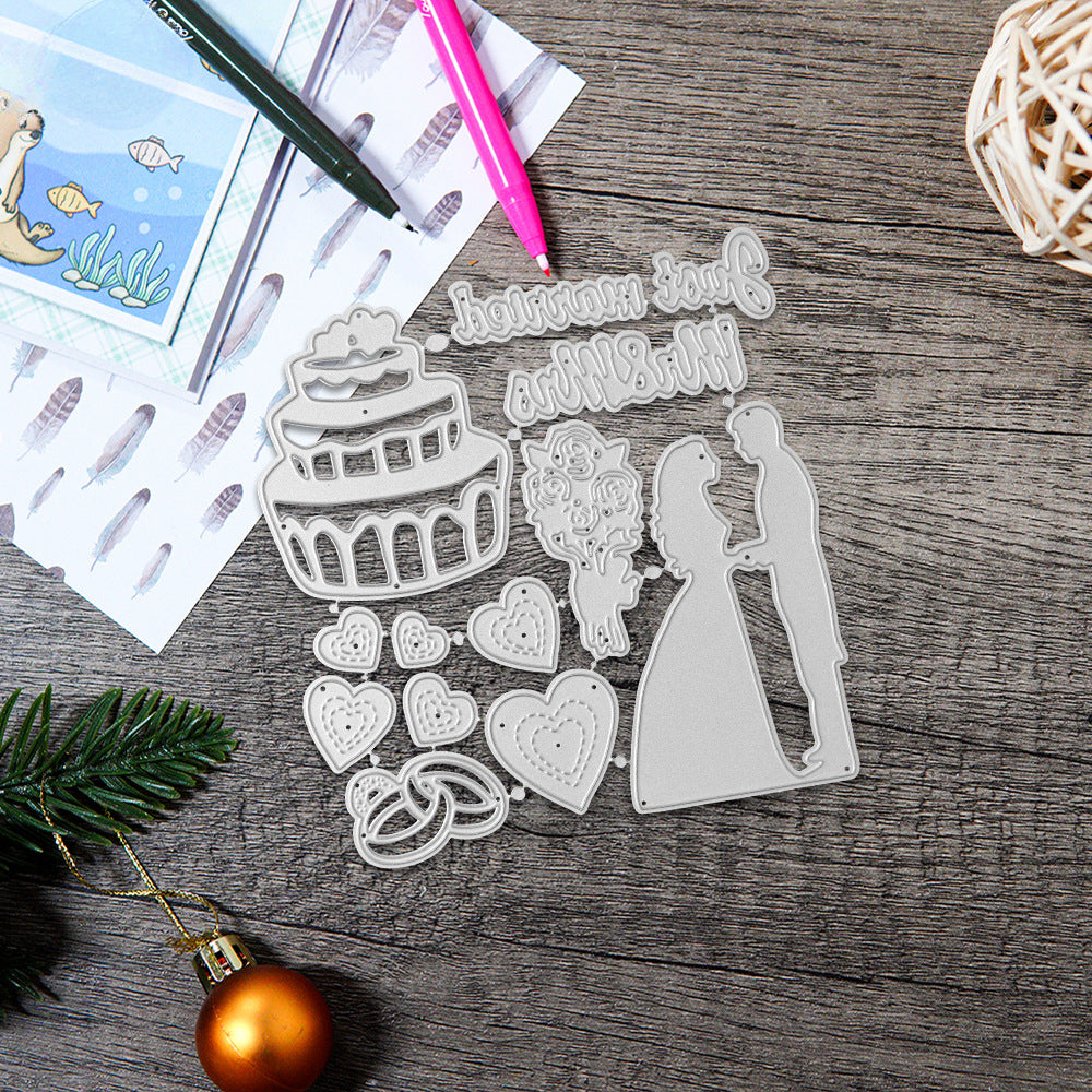 Wedding Theme Metal Cutting Dies