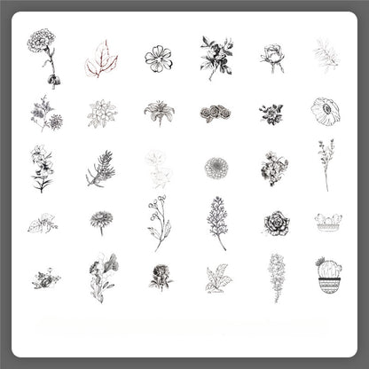 Nature DIY Scrapbooking Stickers