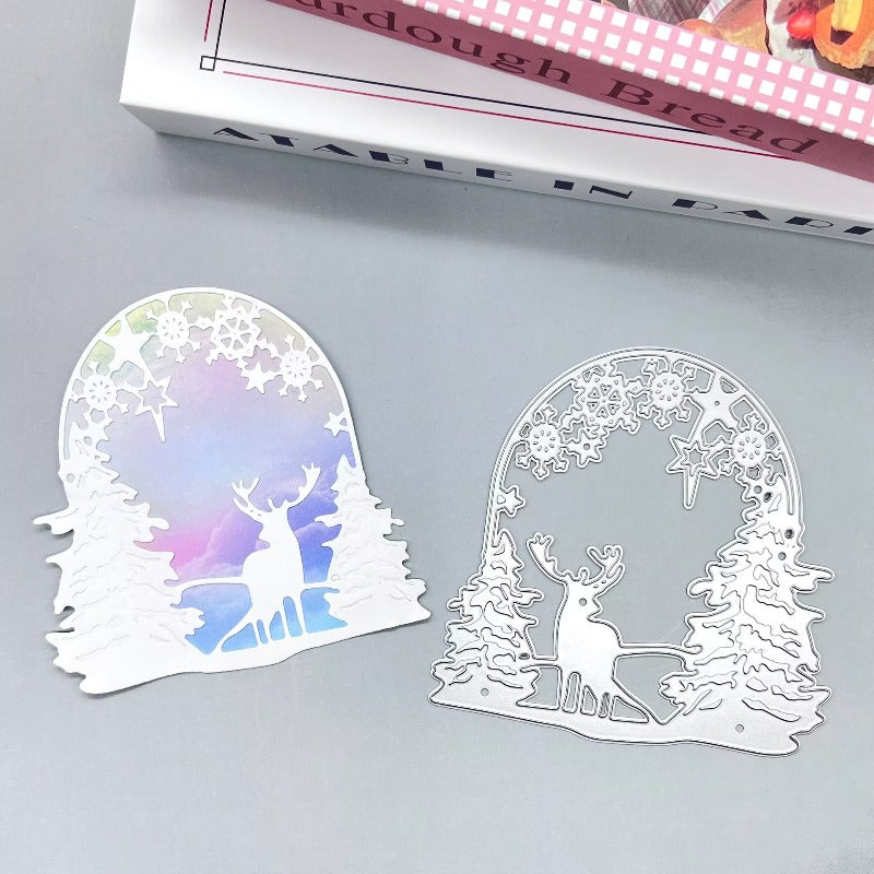 Christmas Tree and Deer Metal Cutting Dies