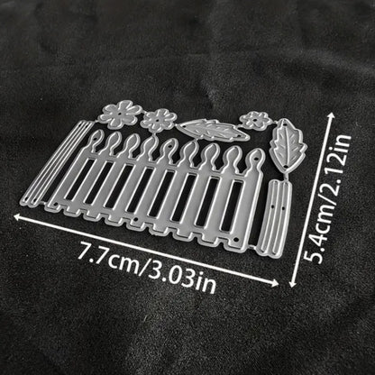 Fence Flowers Metal Cutting Dies