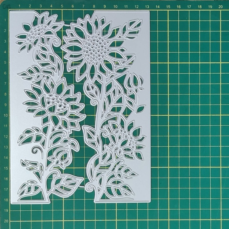 Sunflower Lace Frame Metal Cutting Dies