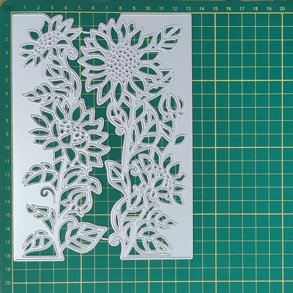 Sunflower Lace Frame Metal Cutting Dies