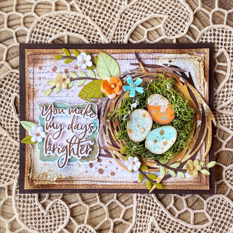 Bird's Nest and Eggs Cutting Dies