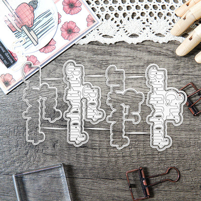 Birthday Wishes Metal Cutting Dies