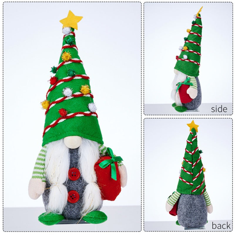 Christmas Gnome Plush Doll Ornaments