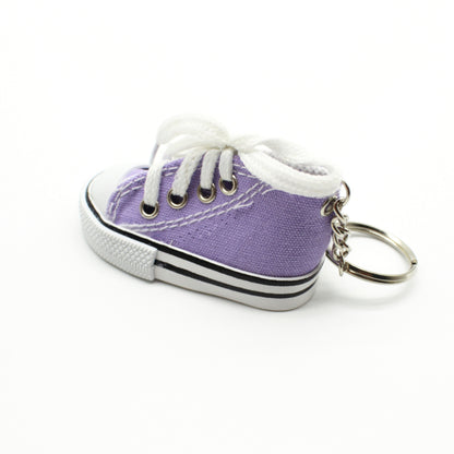 Creative Mini Canvas Shoe Keychain