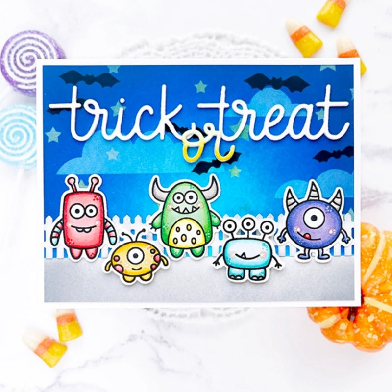 "Trick or Treat" Words Metal Cutting Dies