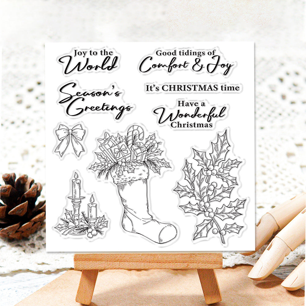Christmas Socks Dies & Stamps Set