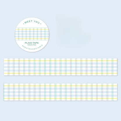 Basic Plaid Decorative Washi Tape