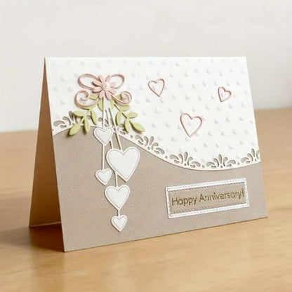 Heart-shaped Wavy Border Metal Cutting Dies