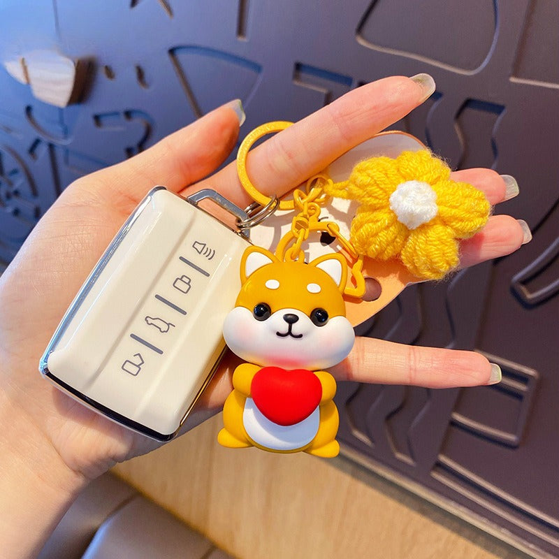Cute Shiba Inu Doll Keychain