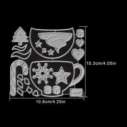 Christmas Cup Metal Cutting Dies