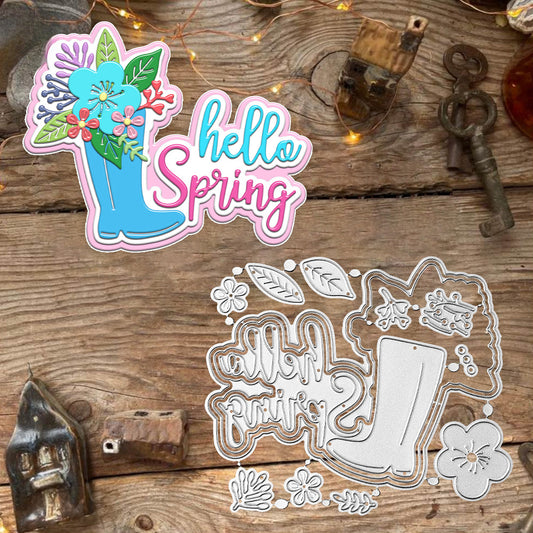 Spring Theme Metal Cutting Dies