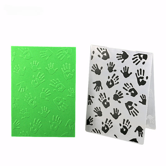 Palm Pattern Plastic Embossing Folder