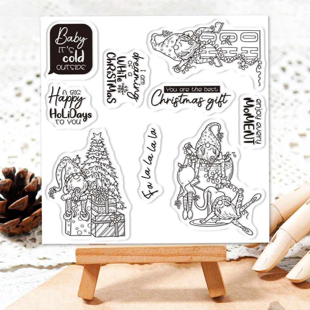 Christmas Gnomes Dies & Stamps Set