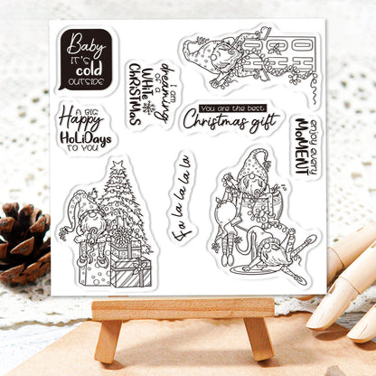 Christmas Gnomes Dies & Stamps Set
