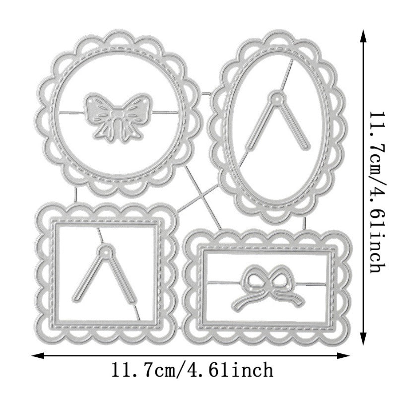 Four Labels Metal Cutting Dies