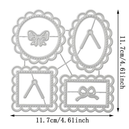 Four Labels Metal Cutting Dies