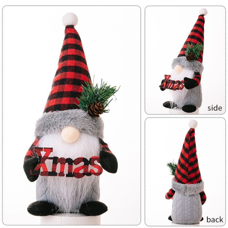 Christmas Gnome Plush Doll Decorations