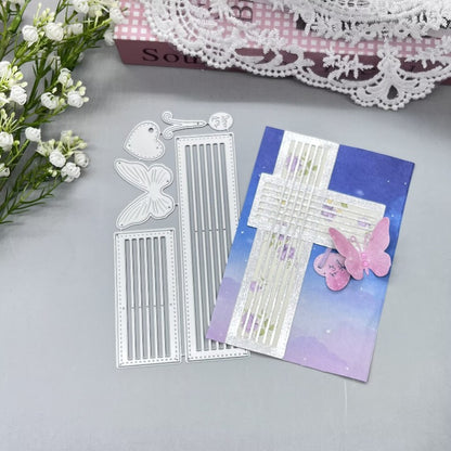 Cross and Butterfly Decorations Metal Cutting Dies