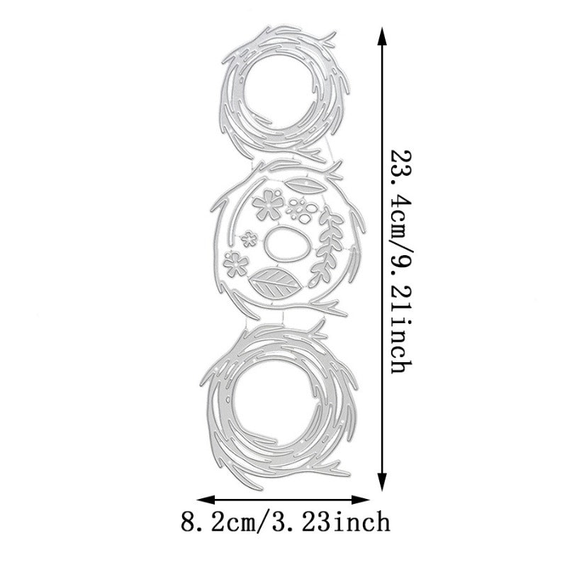 Bird's Nest and Eggs Cutting Dies