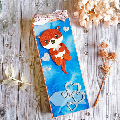 Valentines Otter Metal Cutting Dies