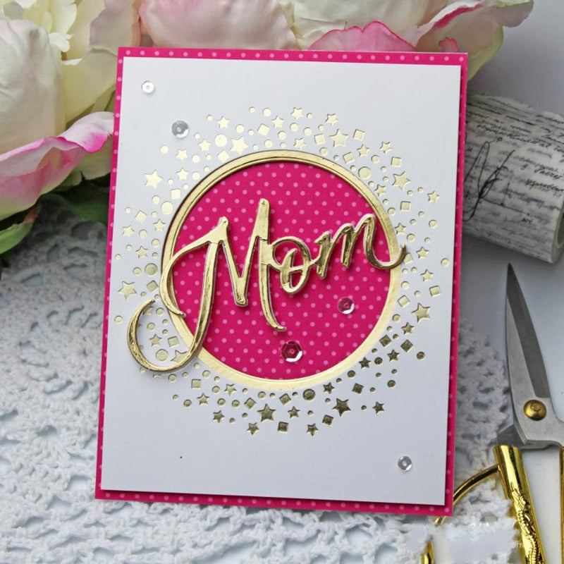 "MOM" Letter Metal Cutting Dies