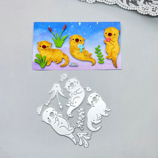 Three Otters Metal Cutting Dies