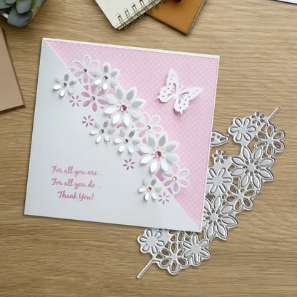 Butterfly and Flower Decorations Metal Cutting Dies