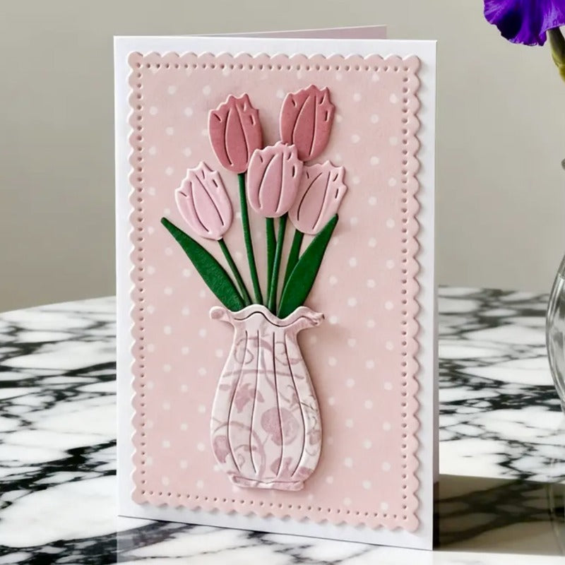 Tulip Vase Metal Cutting Dies