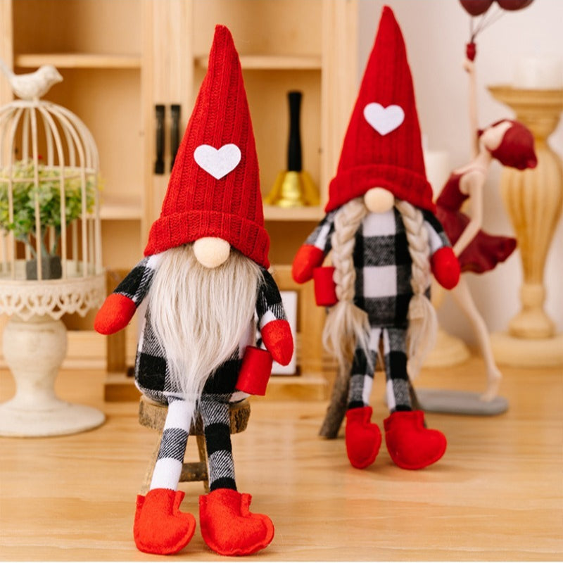 Christmas Gnome Plush Doll Decorations