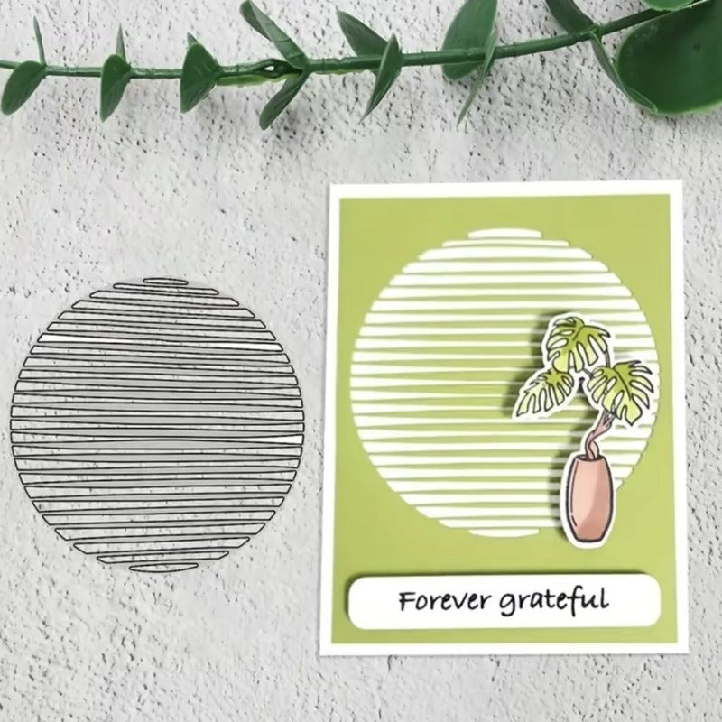 Circular Decorative Background Cutting Dies