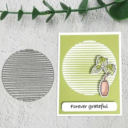 Circular Decorative Background Cutting Dies