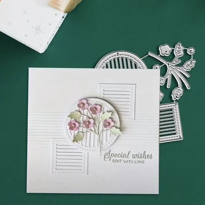 Flower Window Panes Metal Cutting Dies
