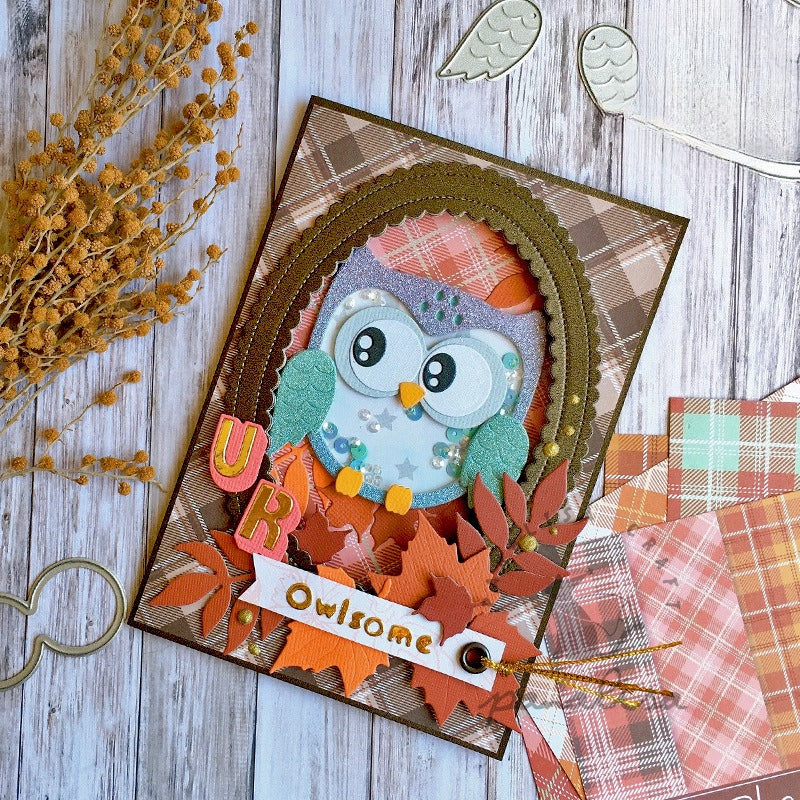Cute Owl Metal Cutting Dies