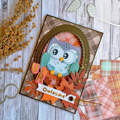 Cute Owl Metal Cutting Dies