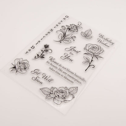 Beautiful Roses Clear Stamps