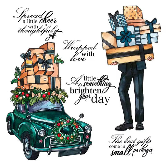 Christmas Gifts Clear Stamps