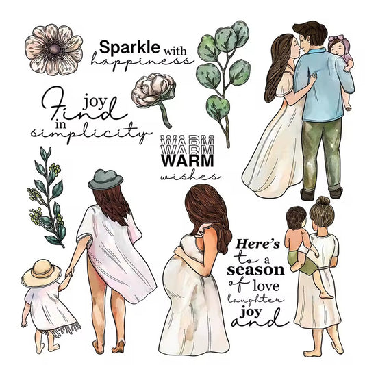 Family Time Clear Stamps