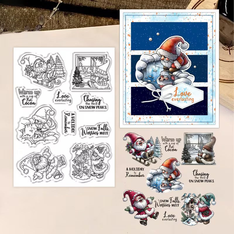 Santa Claus Clear Stamps