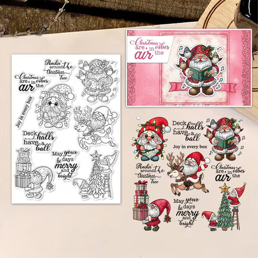 Santa Claus Dwarf Clear Stamps